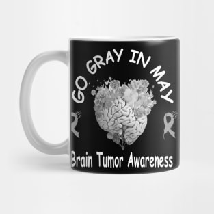 Go Gray In May Brain Cancer Tumor Awareness Mug